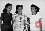 Image of Fernando sisters liberated from Los Baños Manila Philippines, 1945, second 40 stock footage video 65675040438