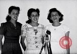 Image of Fernando sisters liberated from Los Baños Manila Philippines, 1945, second 54 stock footage video 65675040438