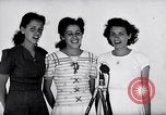 Image of Fernando sisters liberated from Los Baños Manila Philippines, 1945, second 59 stock footage video 65675040438