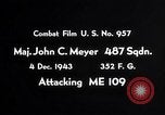 Image of ME-109 Germany, 1943, second 5 stock footage video 65675040443