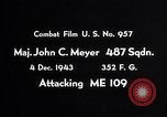 Image of ME-109 Germany, 1943, second 13 stock footage video 65675040443