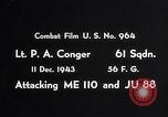 Image of ME-110 and JU-88 Emden Germany, 1943, second 5 stock footage video 65675040444