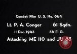 Image of ME-110 and JU-88 Emden Germany, 1943, second 11 stock footage video 65675040444