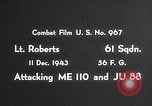 Image of ME-110 and JU-88 Emden Germany, 1943, second 1 stock footage video 65675040445