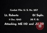 Image of ME-110 and JU-88 Emden Germany, 1943, second 7 stock footage video 65675040445