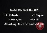 Image of ME-110 and JU-88 Emden Germany, 1943, second 11 stock footage video 65675040445