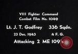 Image of ME-109 Germany, 1943, second 12 stock footage video 65675040450