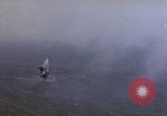 Image of Japanese seaplane base Pacific Theater, 1945, second 37 stock footage video 65675040467
