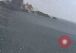 Standbild japanischen Anlagen an Land Okinawa Ryukyu Inseln, 1945, aus Sekunde 28 historischem Filmmaterial Videoclip 65675040486