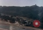 Image of U.S. fighter plane strafes lines of communication in Japan during Worl Japan, 1945, second 45 stock footage video 65675040502