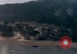 Image of U.S. fighter plane strafes lines of communication in Japan during Worl Japan, 1945, second 46 stock footage video 65675040502