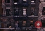 Image of New York City tenements demolished New York City USA, 1967, second 20 stock footage video 65675040513