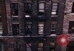 Image of New York City tenements demolished New York City USA, 1967, second 22 stock footage video 65675040513
