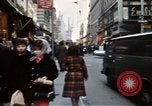 Image of Pedestrians on New York City street 1970 New York City USA, 1970, second 7 stock footage video 65675040525