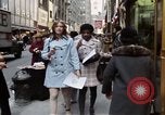 Image of Pedestrians on New York City street 1970 New York City USA, 1970, second 16 stock footage video 65675040525