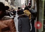 Image of Pedestrians on New York City street 1970 New York City USA, 1970, second 21 stock footage video 65675040525