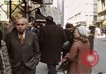 Image of Pedestrians on New York City street 1970 New York City USA, 1970, second 25 stock footage video 65675040525