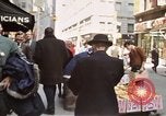 Image of Pedestrians on New York City street 1970 New York City USA, 1970, second 40 stock footage video 65675040525