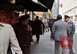 Image of Pedestrians on New York City street 1970 New York City USA, 1970, second 50 stock footage video 65675040525