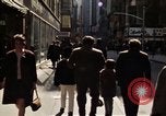 Image of Pedestrians on New York City street 1970 New York City USA, 1970, second 60 stock footage video 65675040525