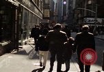 Image of Pedestrians on New York City street 1970 New York City USA, 1970, second 61 stock footage video 65675040525