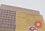 Standbild Polizei Hauptsitz New York City New York City USA, 1970, aus Sekunde 20 historischem Filmmaterial Videoclip 65675040528