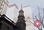 Immagine di Il World Trade Center e San Paolo Cappella New York City USA, 1970, secondo 7 filmato di repertorio 65675040529