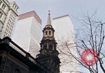 Immagine di Il World Trade Center e San Paolo Cappella New York City USA, 1970, secondo 19 filmato di repertorio 65675040529