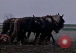 Image of Farmer plowing field New York United States USA, 1970, second 6 stock footage video 65675040534