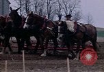 Image of Farmer plowing field New York United States USA, 1970, second 42 stock footage video 65675040534