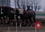 Image of Farmer plowing field New York United States USA, 1970, second 44 stock footage video 65675040534