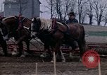 Image of Farmer plowing field New York United States USA, 1970, second 45 stock footage video 65675040534