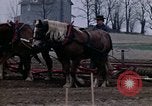 Image of Farmer plowing field New York United States USA, 1970, second 46 stock footage video 65675040534
