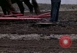 Image of Farmer plowing field New York United States USA, 1970, second 58 stock footage video 65675040534