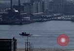 Image of Tugboat on Delaware River and Philadelphia scenes Philadelphia Pennsylvania USA, 1970, second 6 stock footage video 65675040535