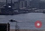 Image of Tugboat on Delaware River and Philadelphia scenes Philadelphia Pennsylvania USA, 1970, second 8 stock footage video 65675040535