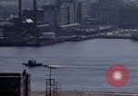 Image of Tugboat on Delaware River and Philadelphia scenes Philadelphia Pennsylvania USA, 1970, second 9 stock footage video 65675040535