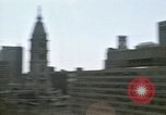 Image of Tugboat on Delaware River and Philadelphia scenes Philadelphia Pennsylvania USA, 1970, second 35 stock footage video 65675040535
