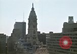 Image of Tugboat on Delaware River and Philadelphia scenes Philadelphia Pennsylvania USA, 1970, second 39 stock footage video 65675040535