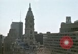 Image of Tugboat on Delaware River and Philadelphia scenes Philadelphia Pennsylvania USA, 1970, second 43 stock footage video 65675040535