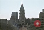 Image of Tugboat on Delaware River and Philadelphia scenes Philadelphia Pennsylvania USA, 1970, second 48 stock footage video 65675040535