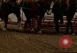 Image of Farmer with horses and mules plows field New York United States USA, 1970, second 54 stock footage video 65675040536