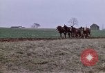 Image of Horse drawn plow New York United States USA, 1970, second 3 stock footage video 65675040541