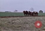 Image of Horse drawn plow New York United States USA, 1970, second 4 stock footage video 65675040541