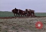 Image of Horse drawn plow New York United States USA, 1970, second 14 stock footage video 65675040541