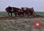 Image of Horse drawn plow New York United States USA, 1970, second 20 stock footage video 65675040541