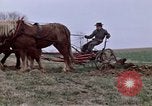 Image of Horse drawn plow New York United States USA, 1970, second 22 stock footage video 65675040541
