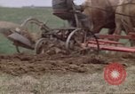 Image of Horse drawn plow New York United States USA, 1970, second 36 stock footage video 65675040541
