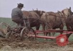 Image of Horse drawn plow New York United States USA, 1970, second 39 stock footage video 65675040541
