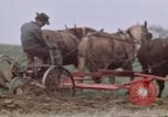 Image of Horse drawn plow New York United States USA, 1970, second 40 stock footage video 65675040541